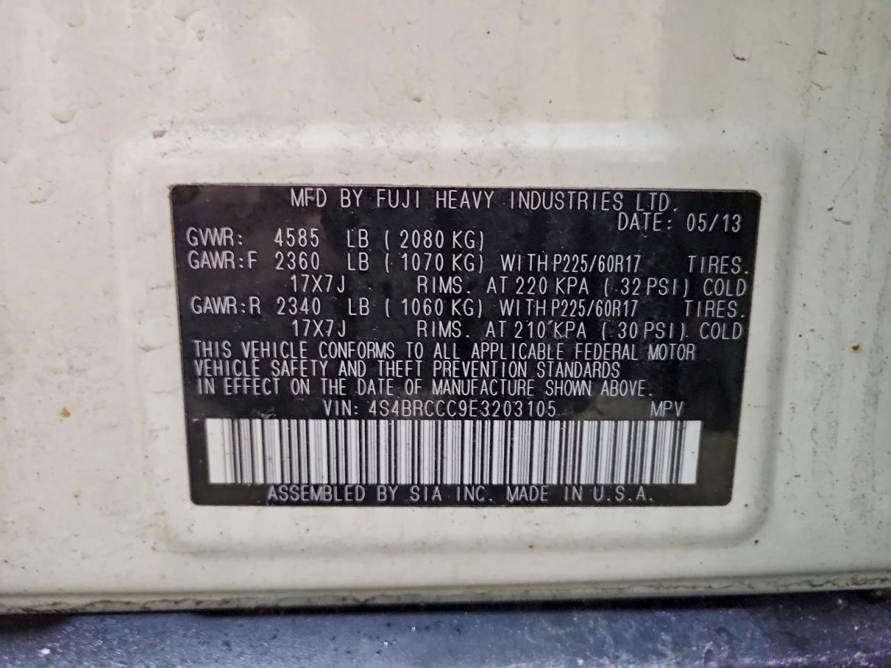 Subaru Outback 2.5i Premium