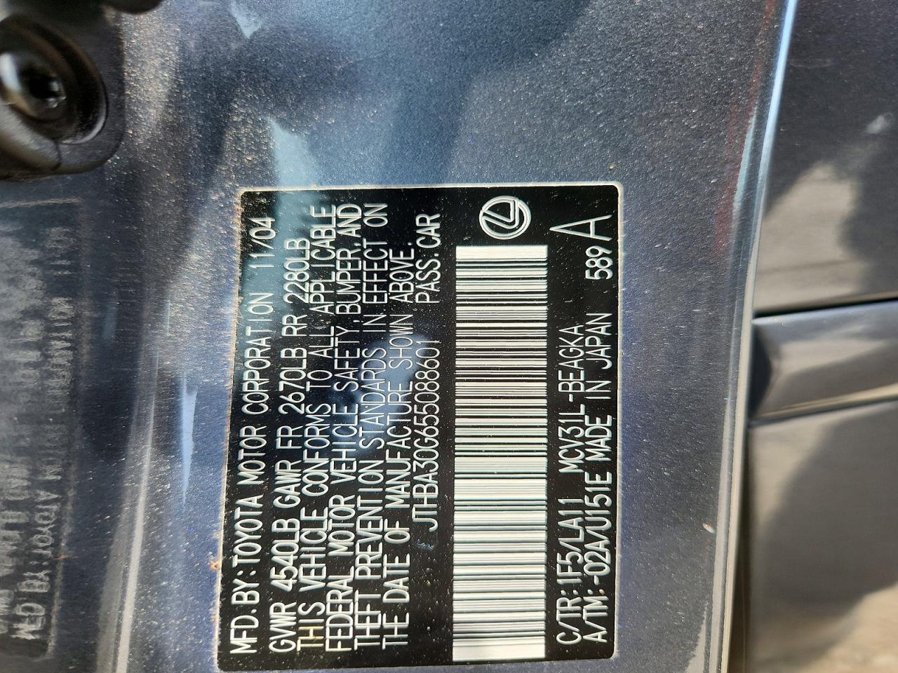 Lexus Es 330