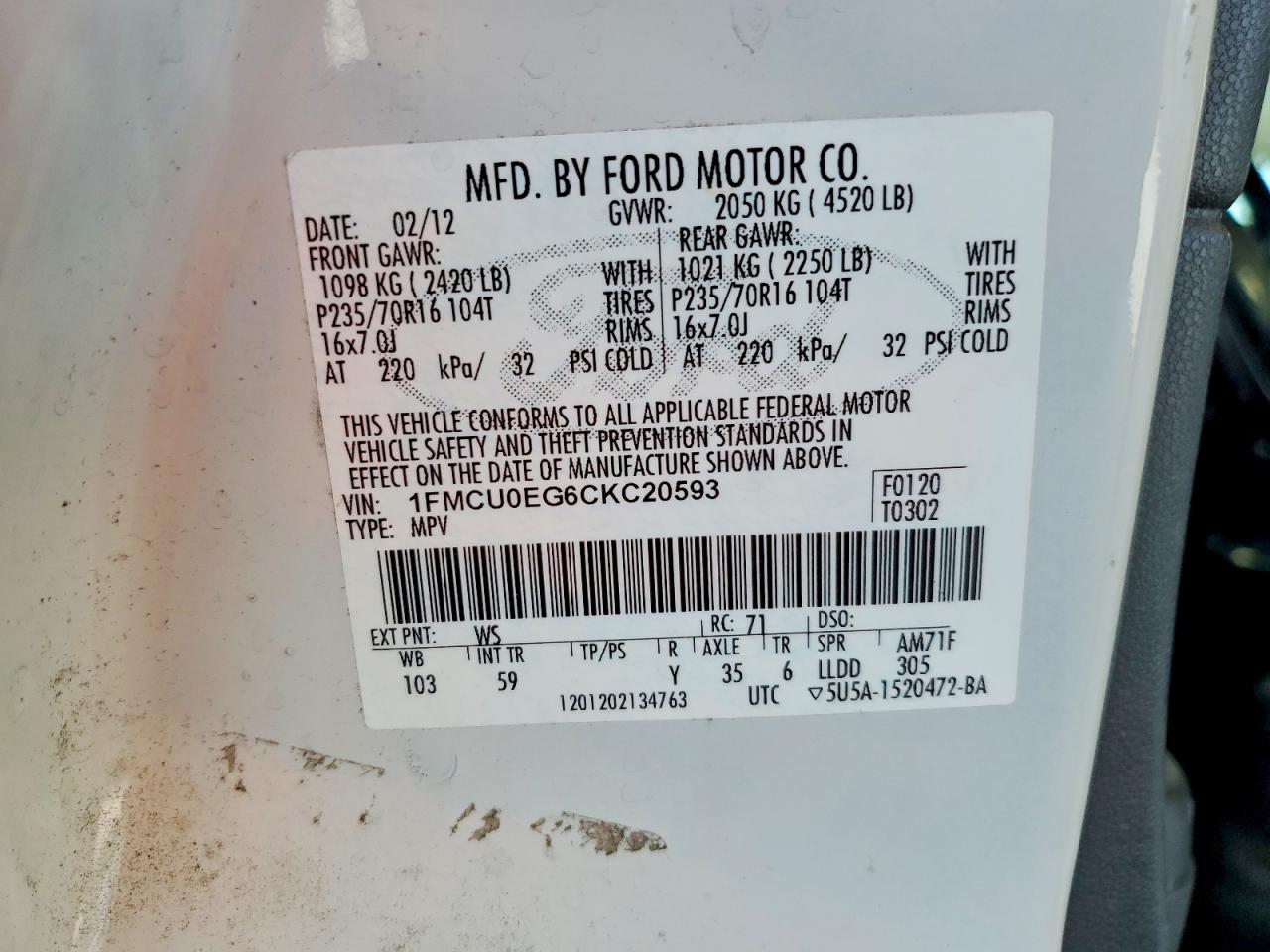 Ford Escape Limited