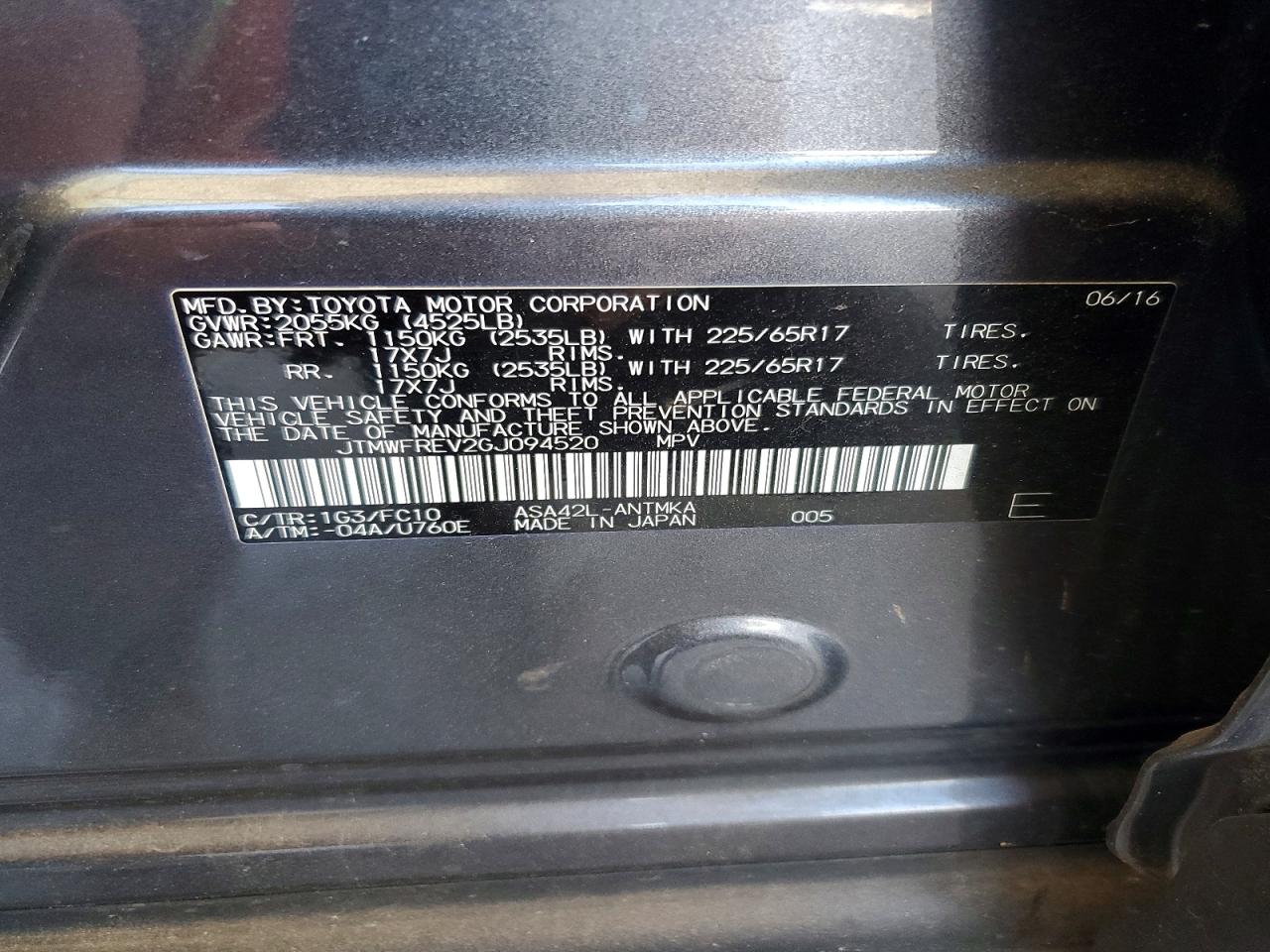 Toyota RAV4 Xle