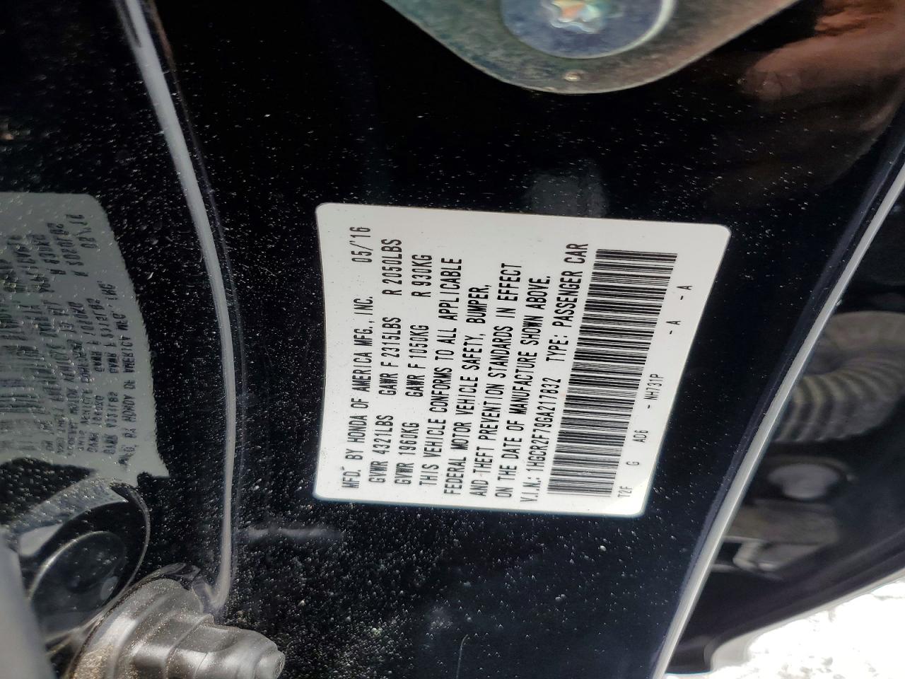 Honda Accord Ex