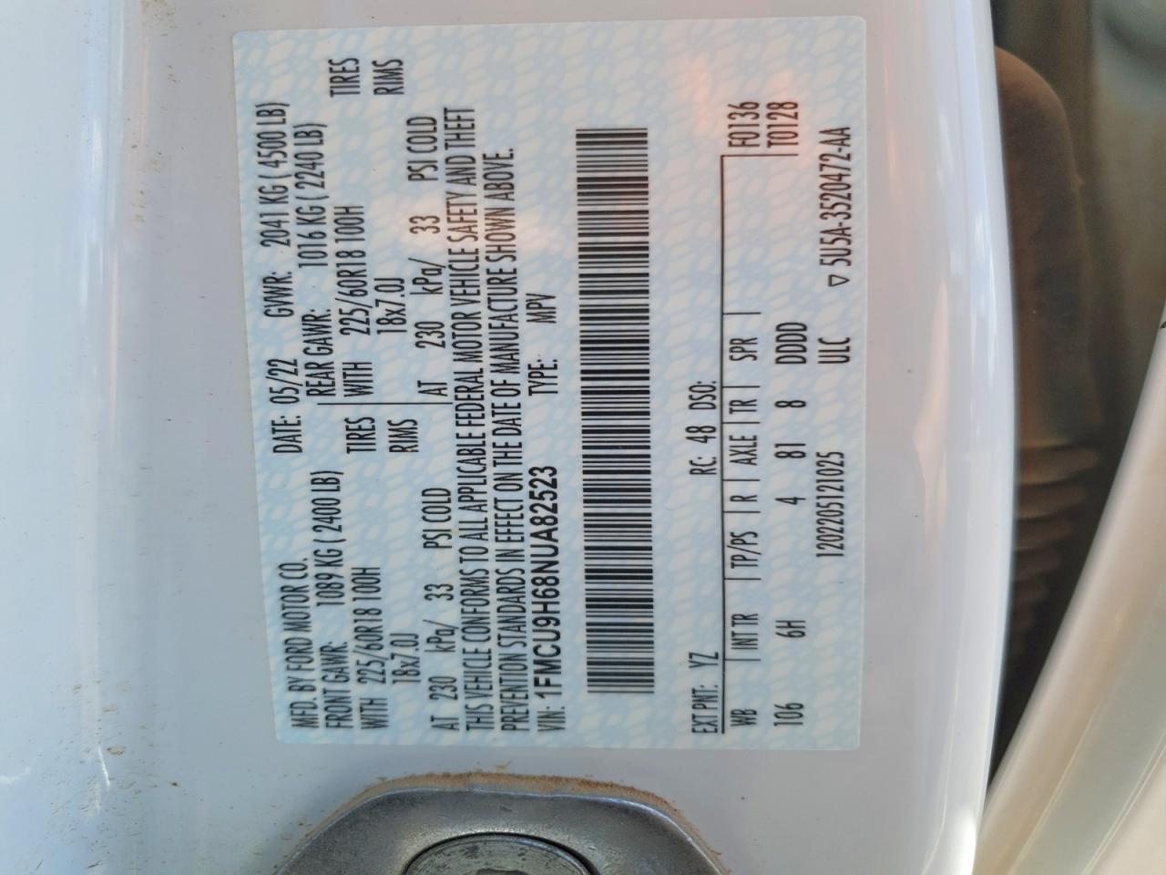 Ford Escape Sel