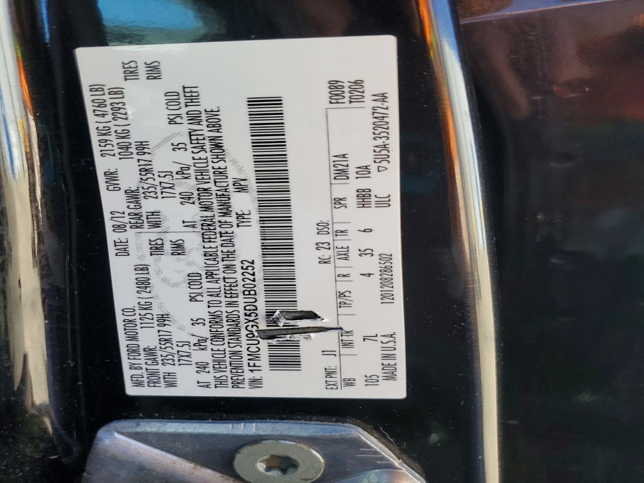 Ford Escape Se