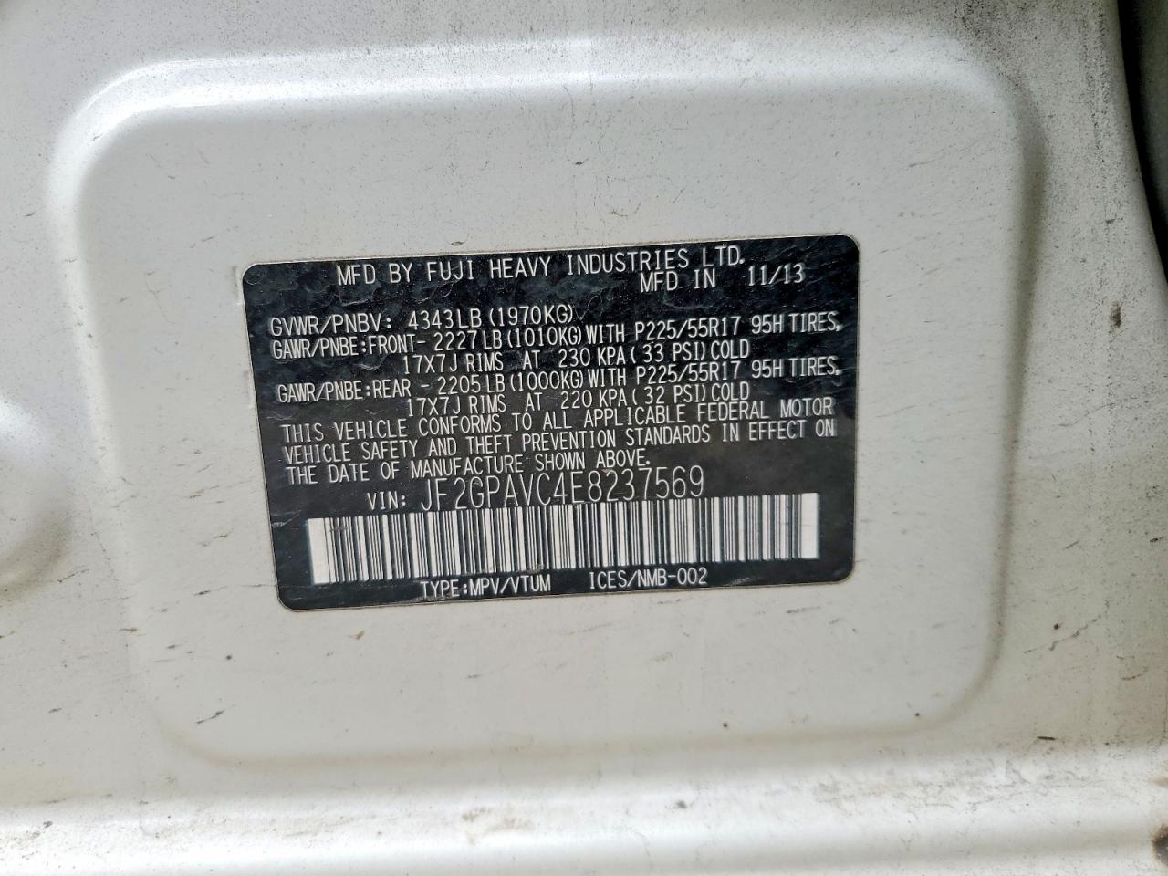Subaru Xv