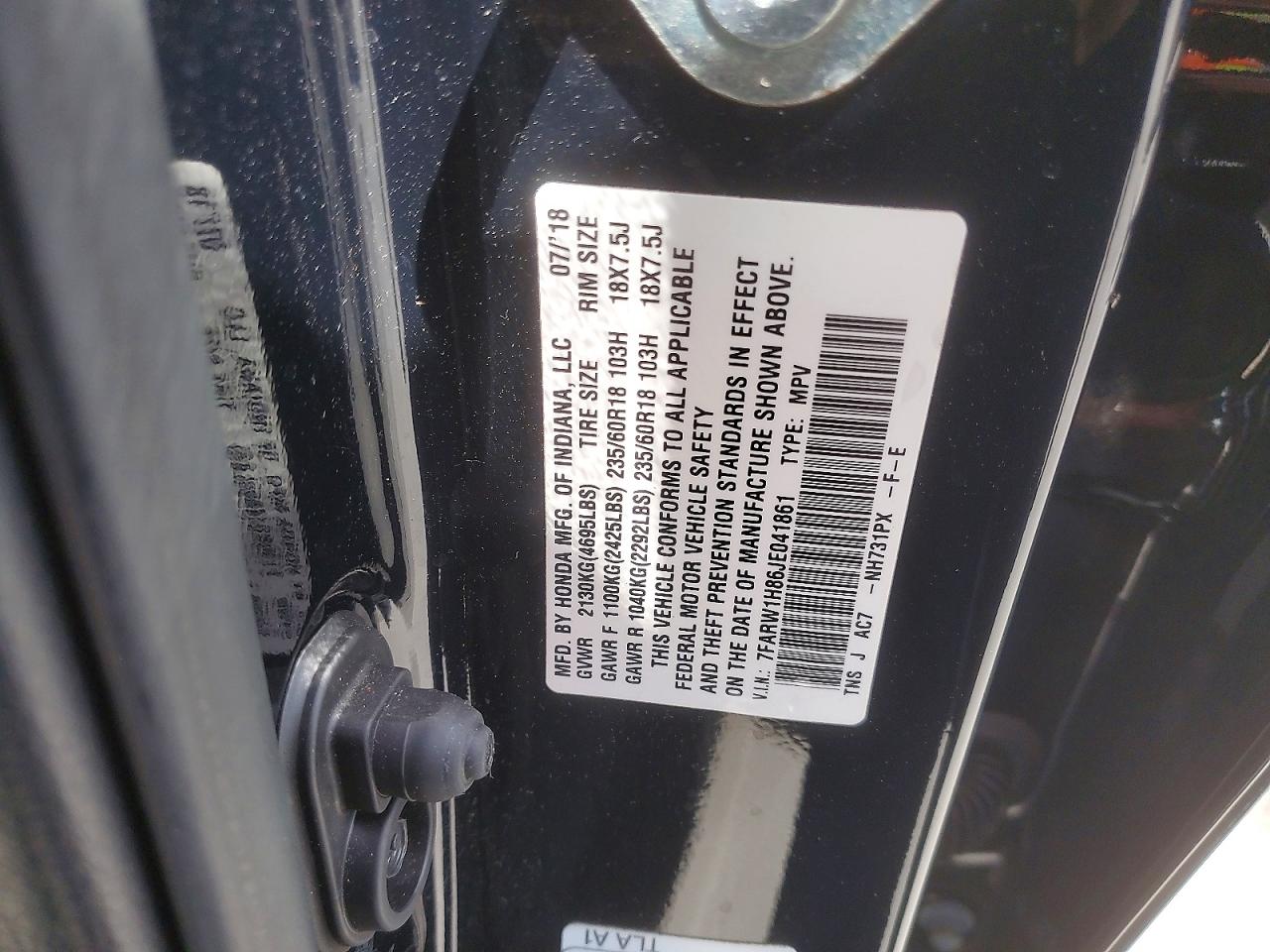 Honda Crv Exl