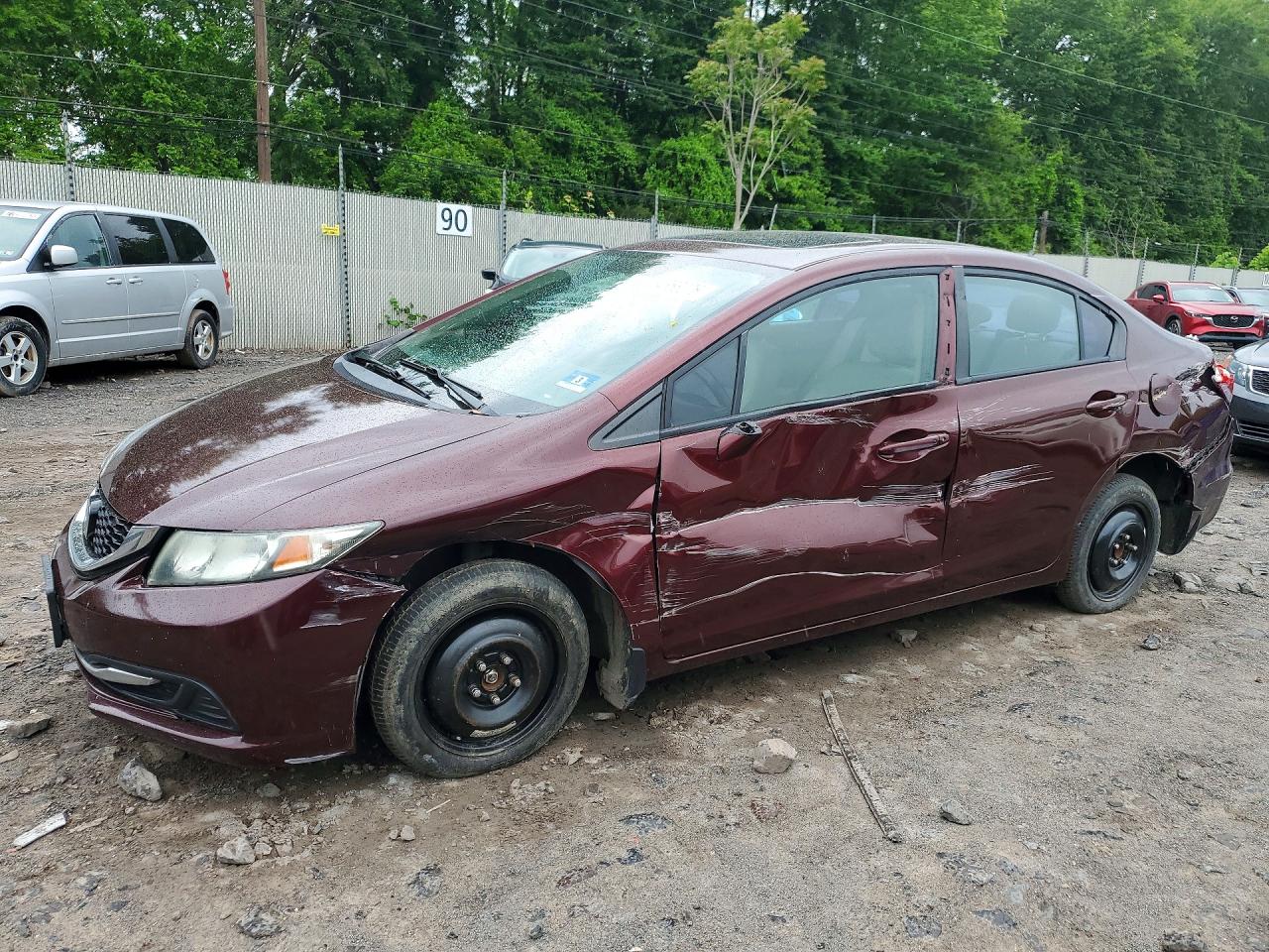 Salvage Honda Civic Image