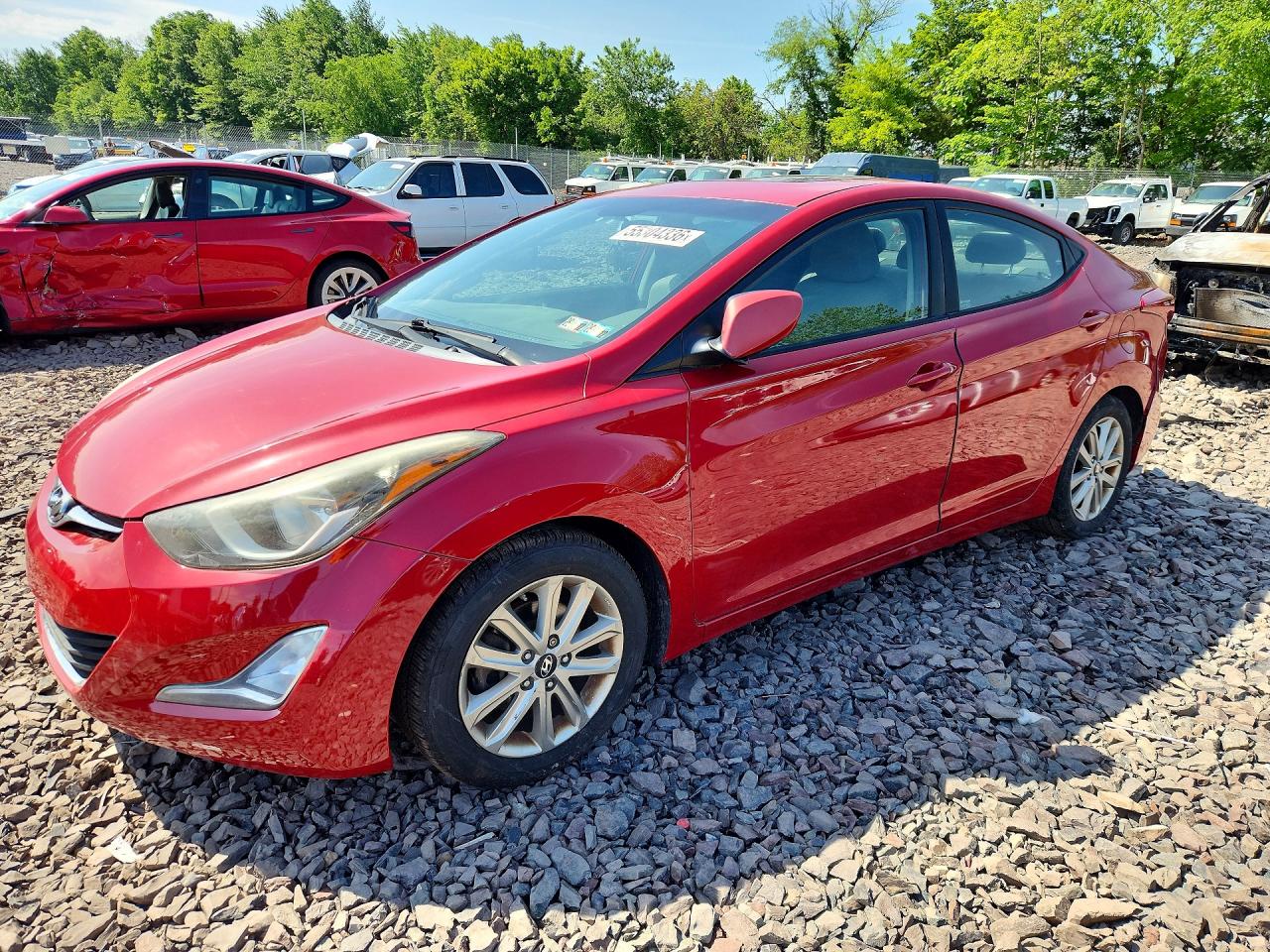 Salvage Hyundai ELANTRA Image