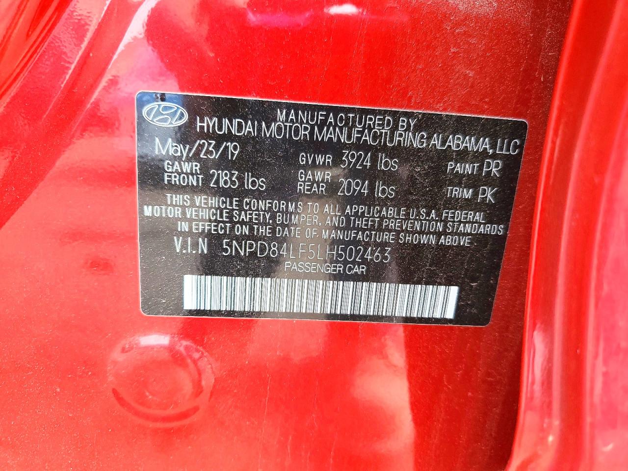 Hyundai ELANTRA Sel