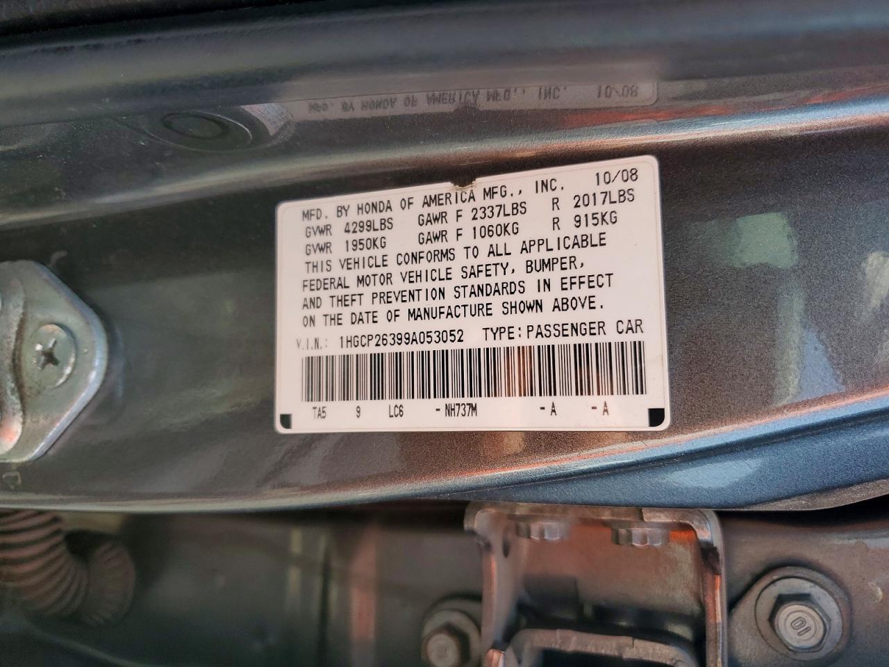 Honda Accord Lx