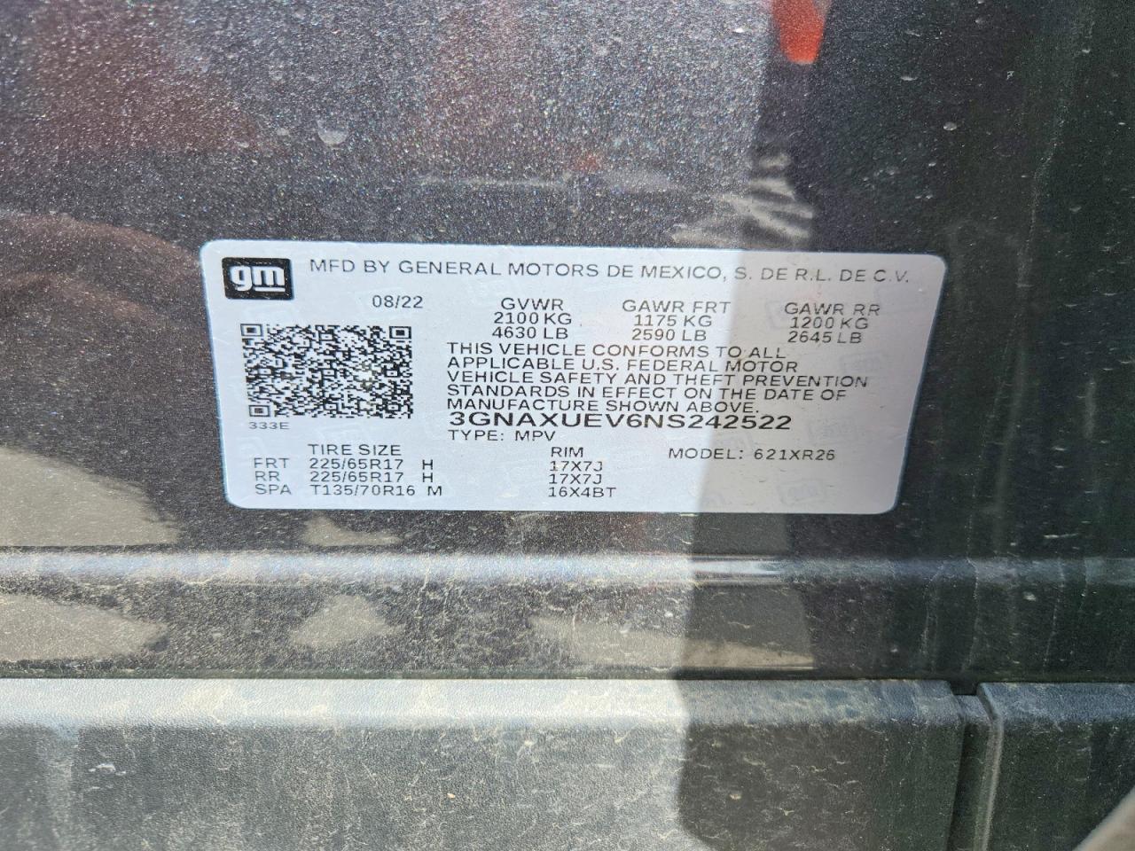 Chevrolet Equinox Lt