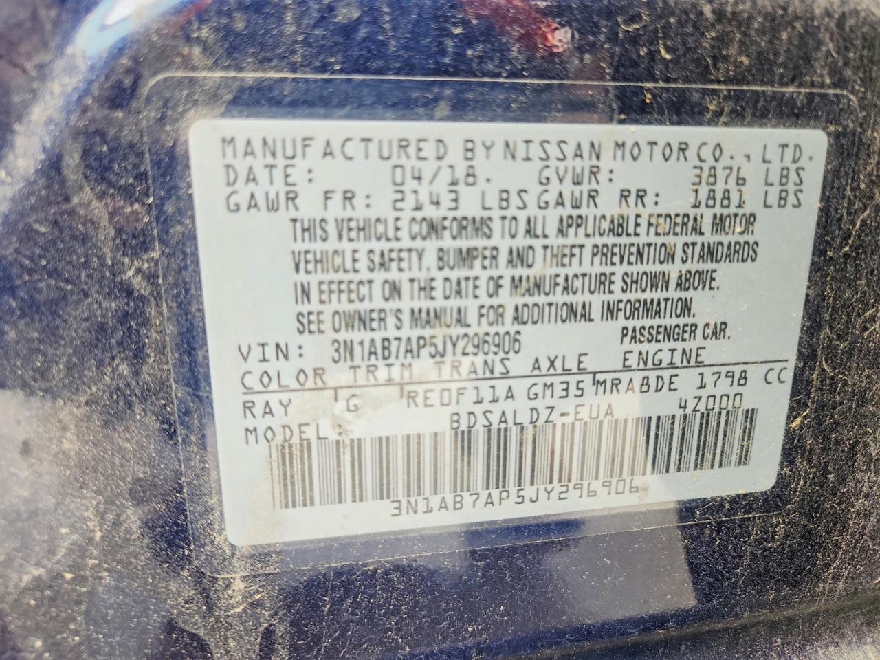Nissan Sentra Sv