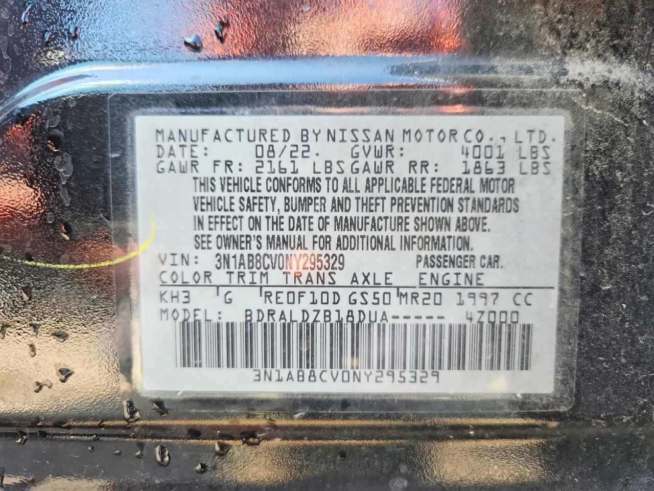 Nissan Sentra Sv