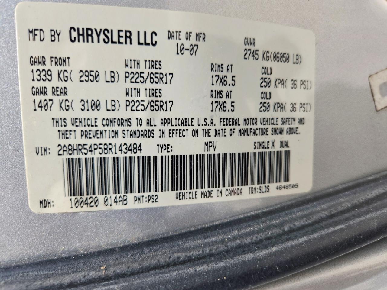 Chrysler Minivan Touring