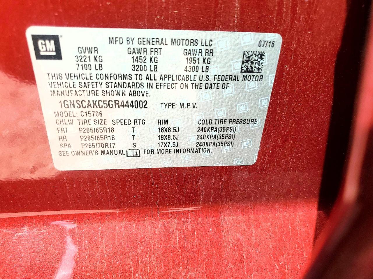 Chevrolet Tahoe C1500 Ls