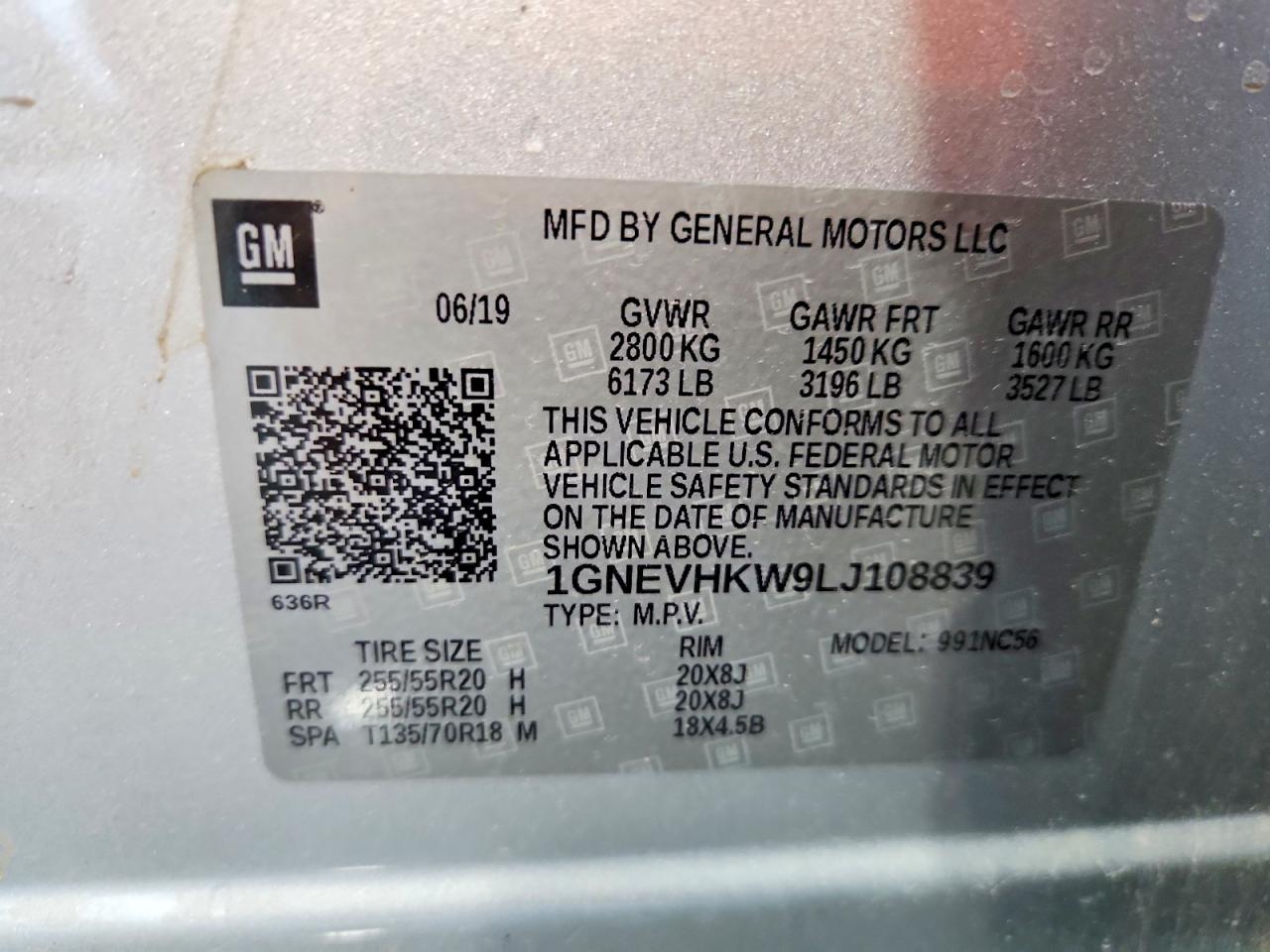 Chevrolet Traverse Lt