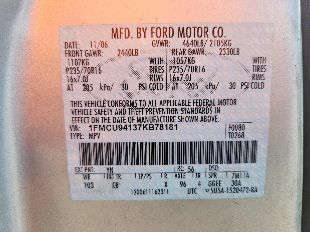 Ford Escape Limited