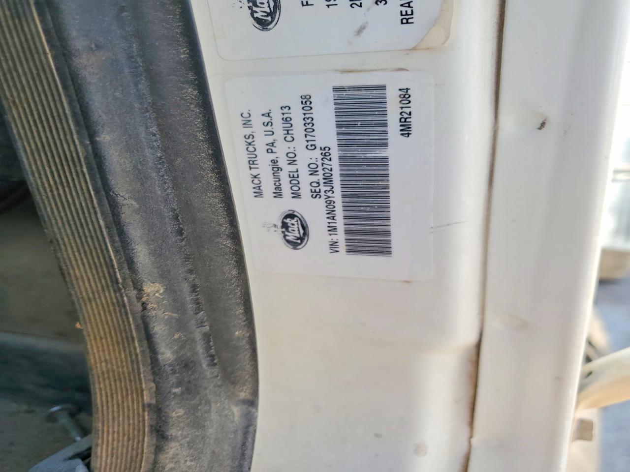 Mack 600 Chu600