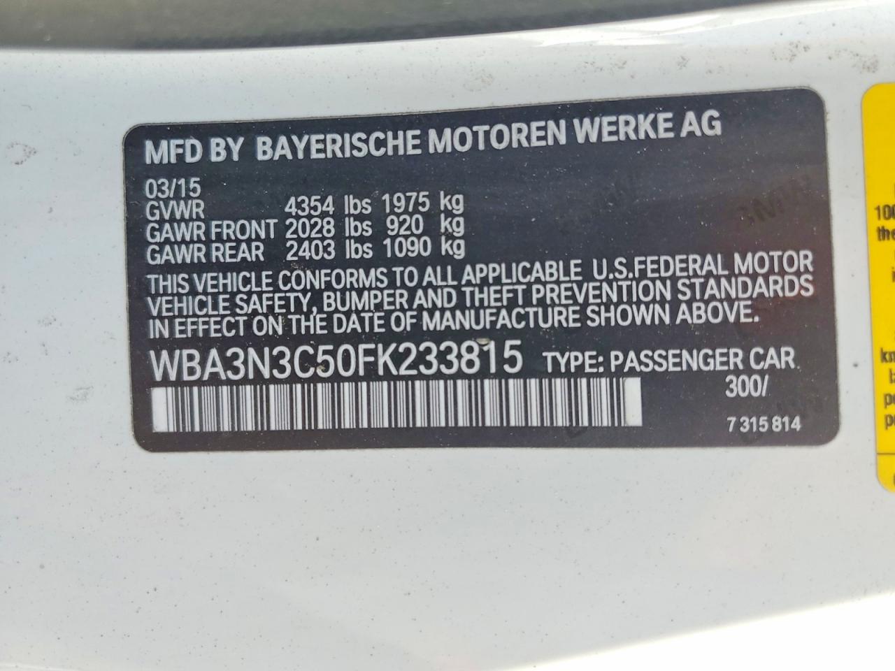 BMW 4 Series I