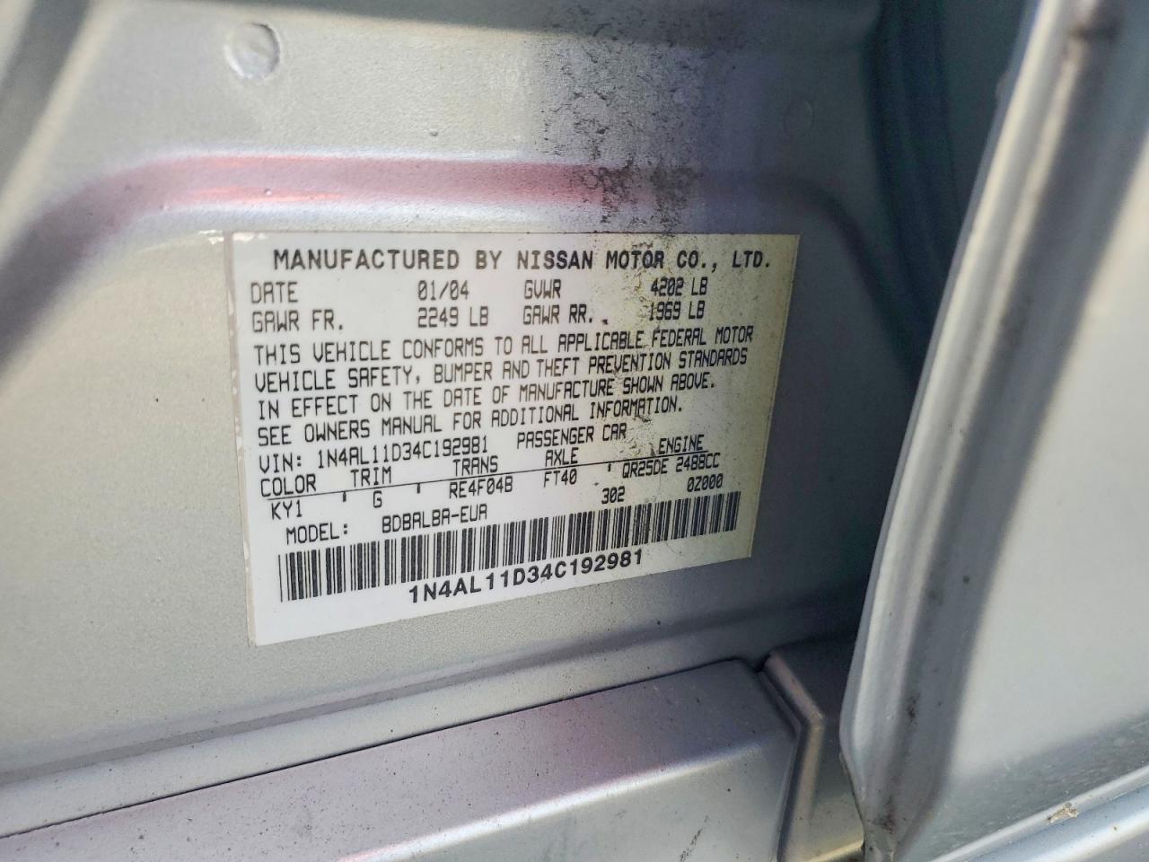 Nissan Altima 2.5