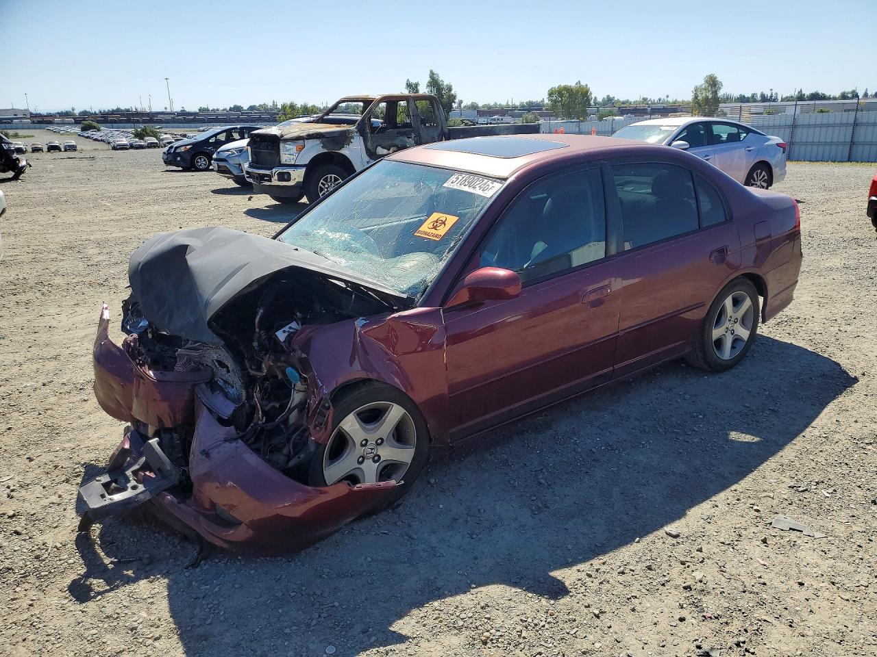 Salvage Honda Civic Image