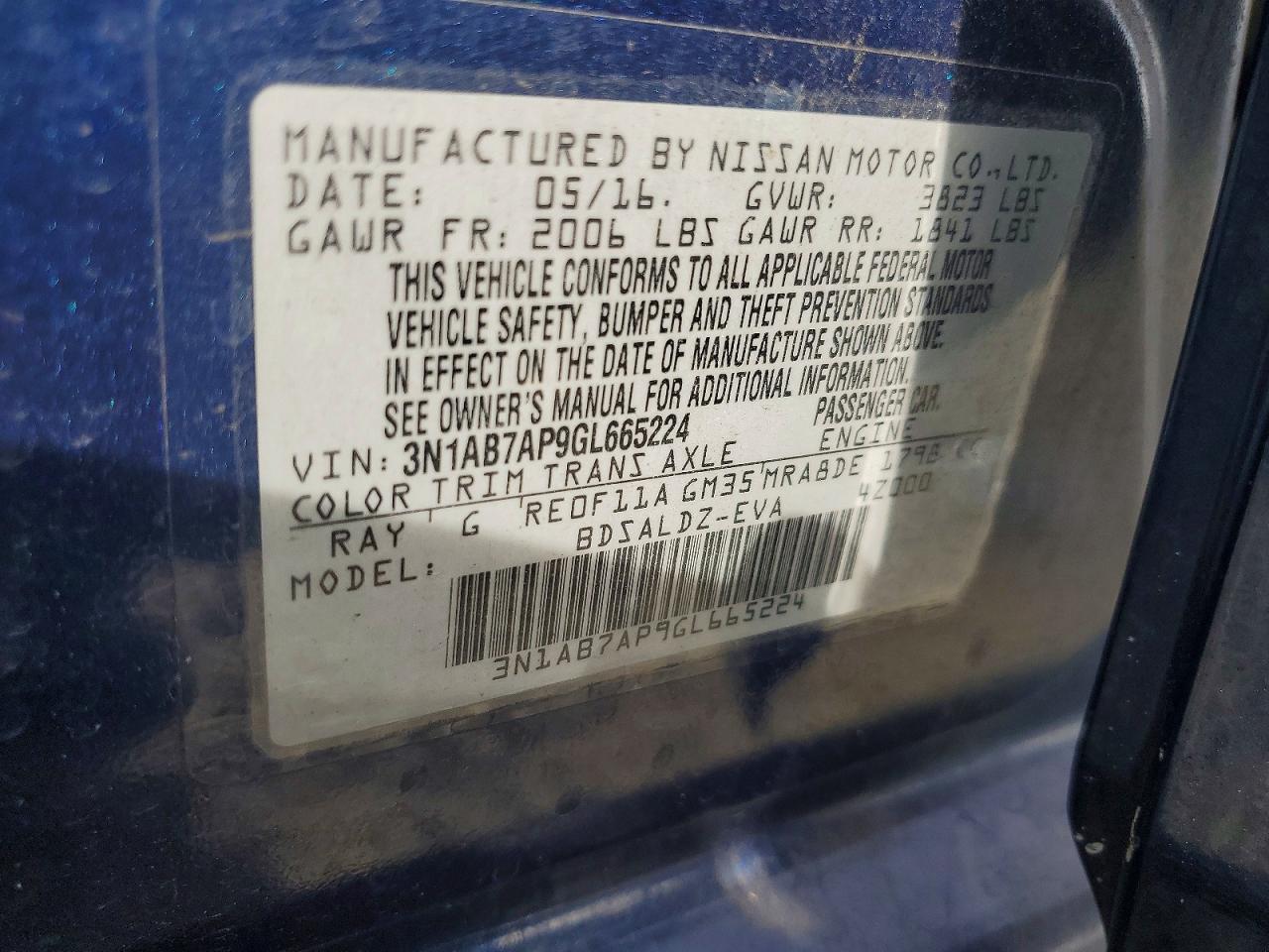 Nissan Sentra Sv