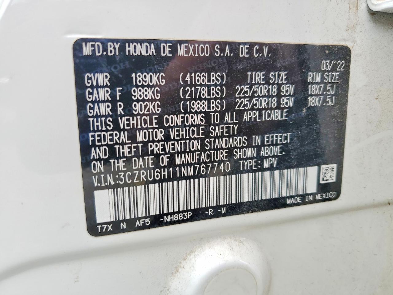 Honda HR-V Sport