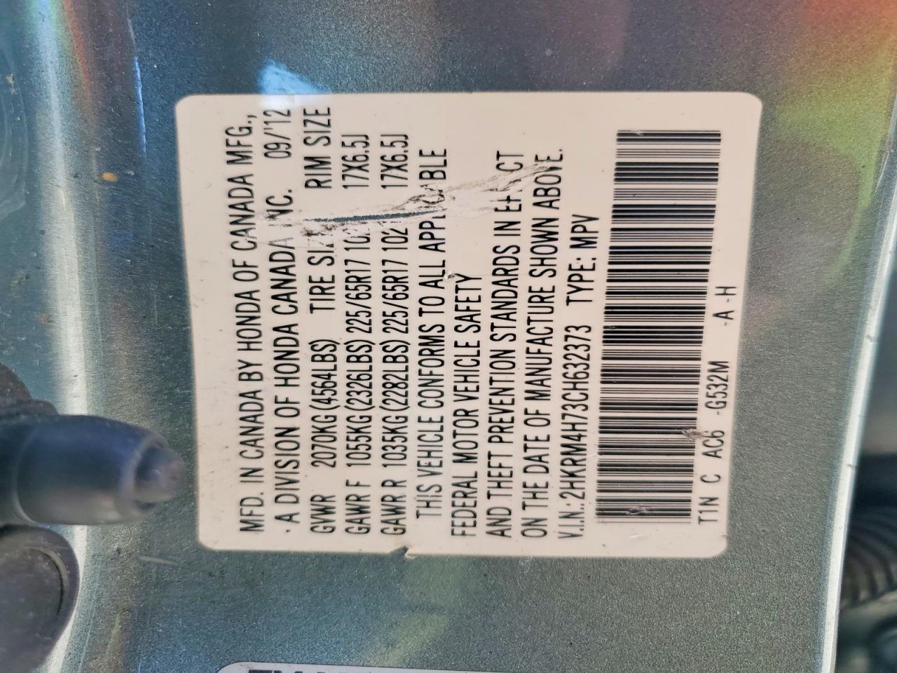 Honda Crv Exl