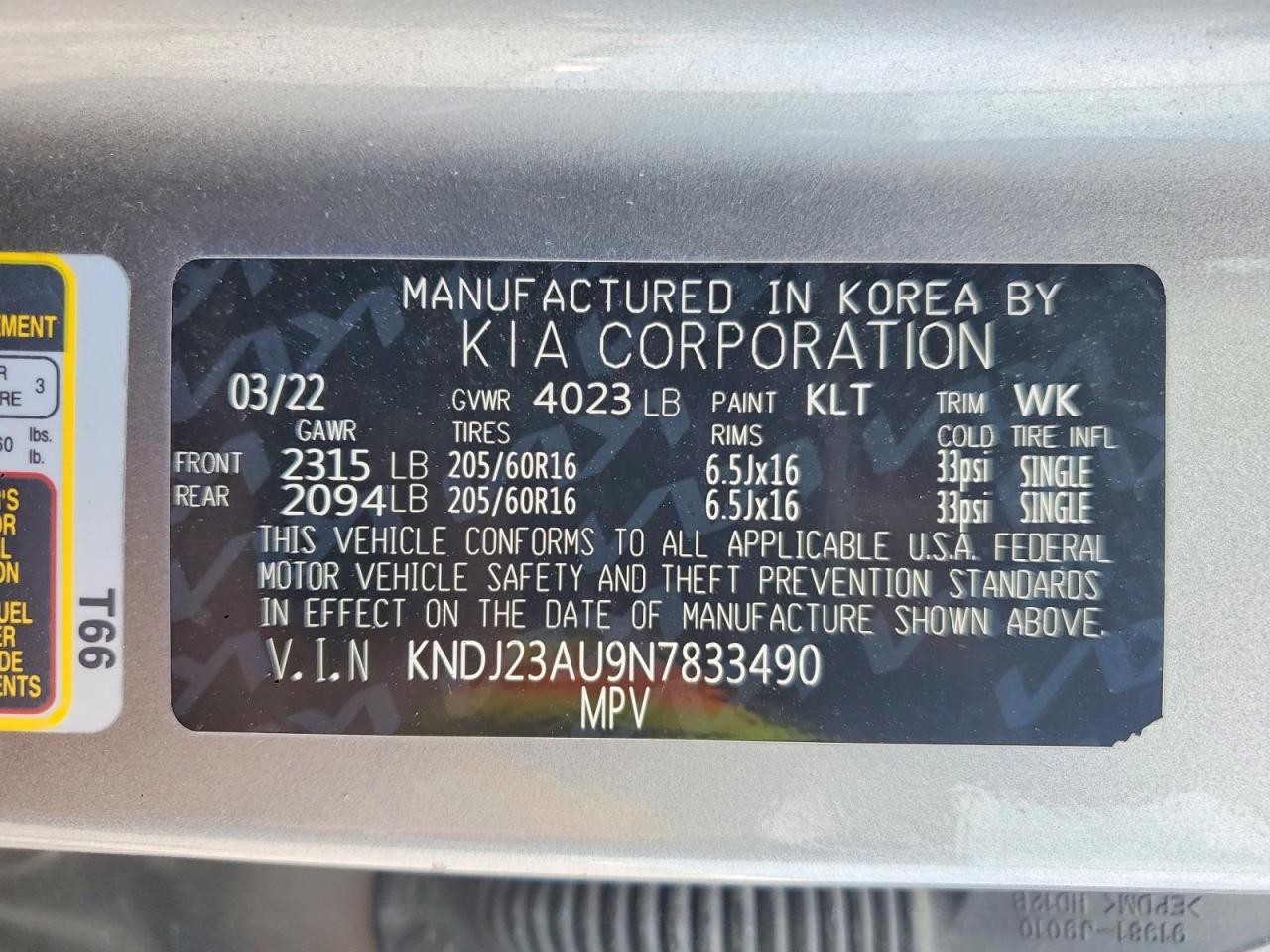 Kia Soul Lx