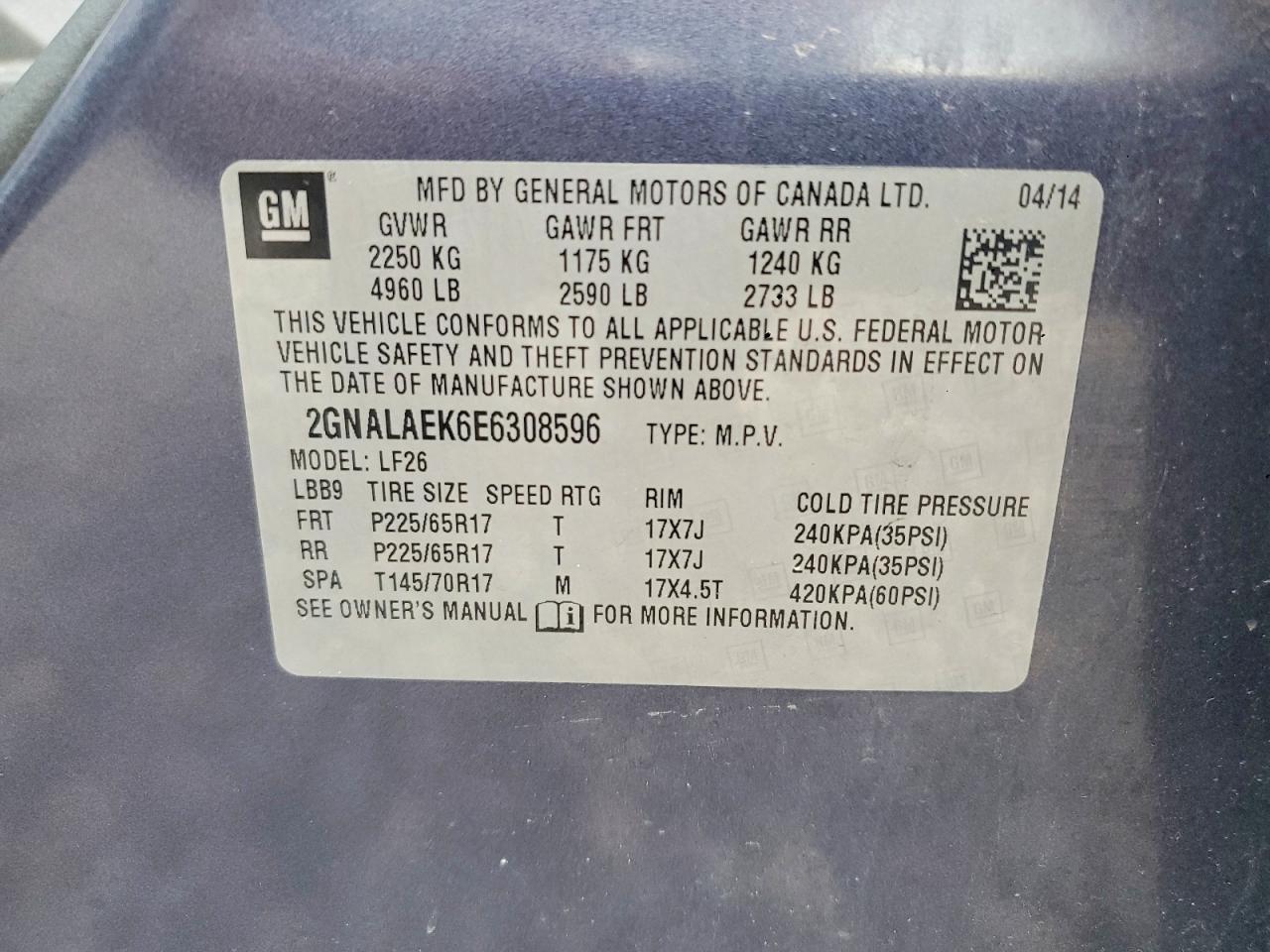 Chevrolet Equinox Ls