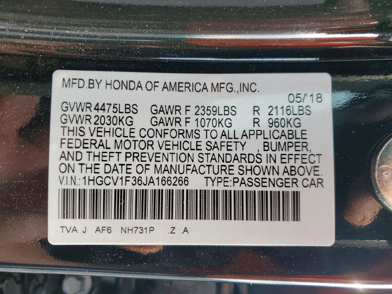Honda Accord Sport