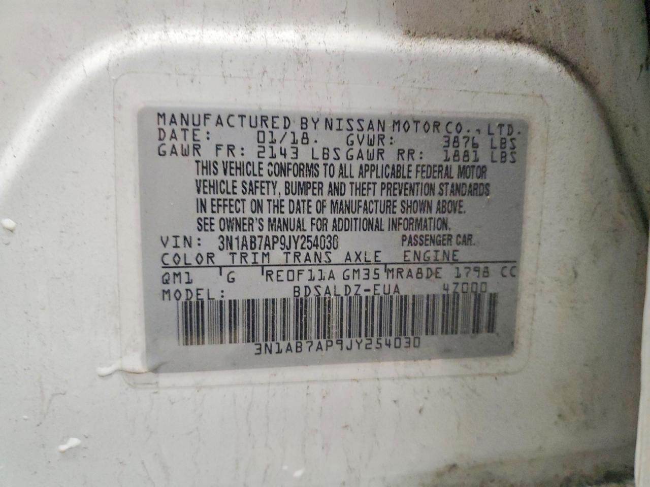 Nissan Sentra Sv