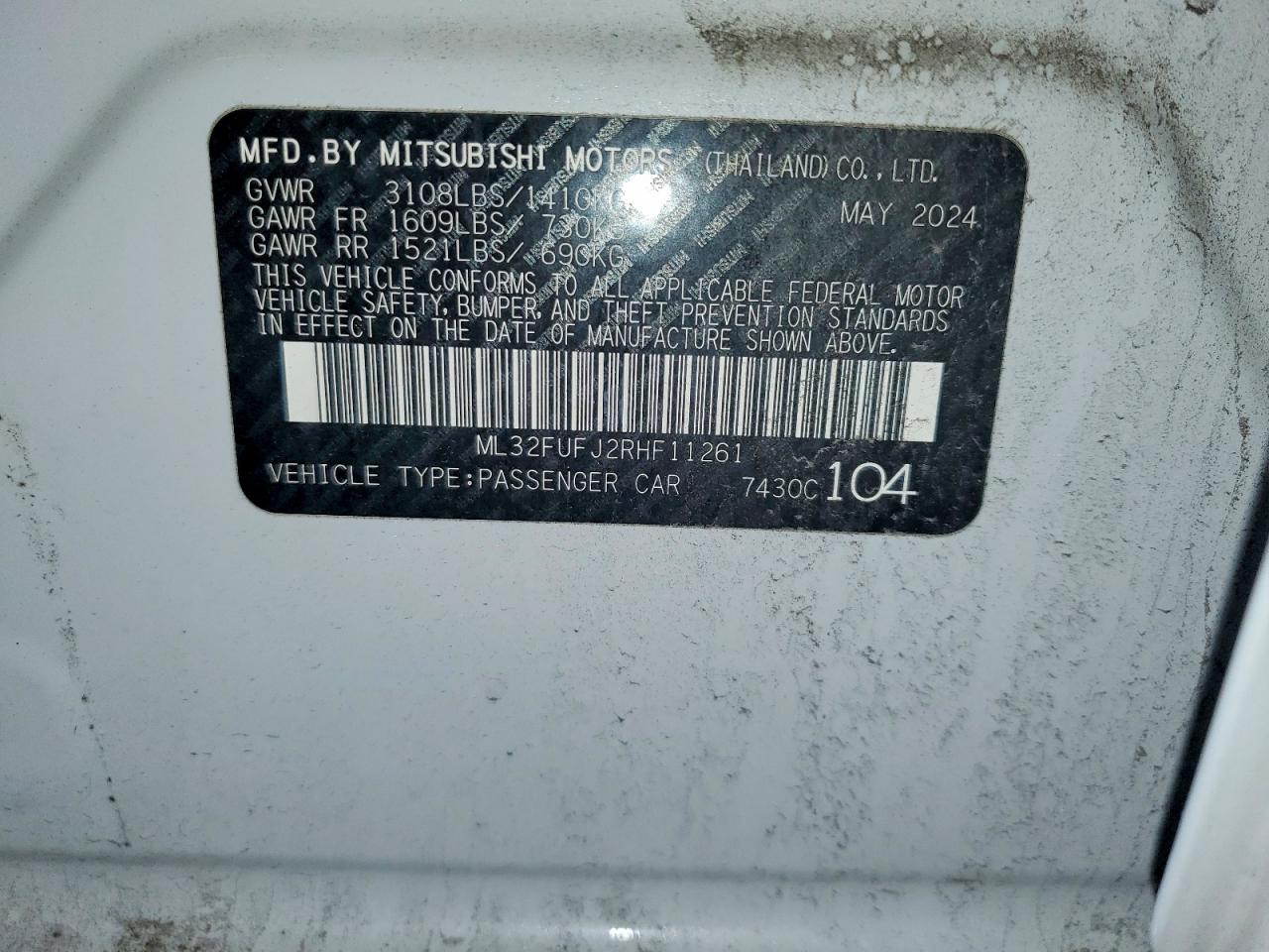 Mitsubishi Mirage G4 Es