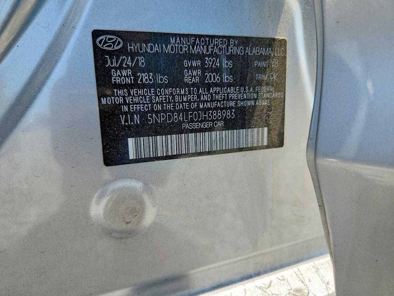 Hyundai ELANTRA Sel
