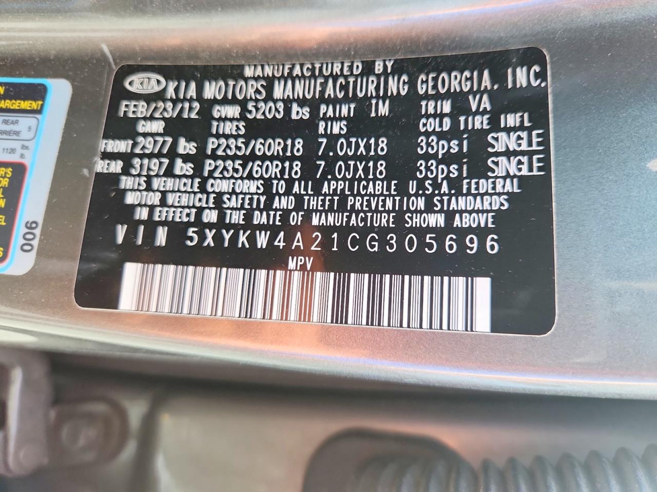 Kia Sorento Sx