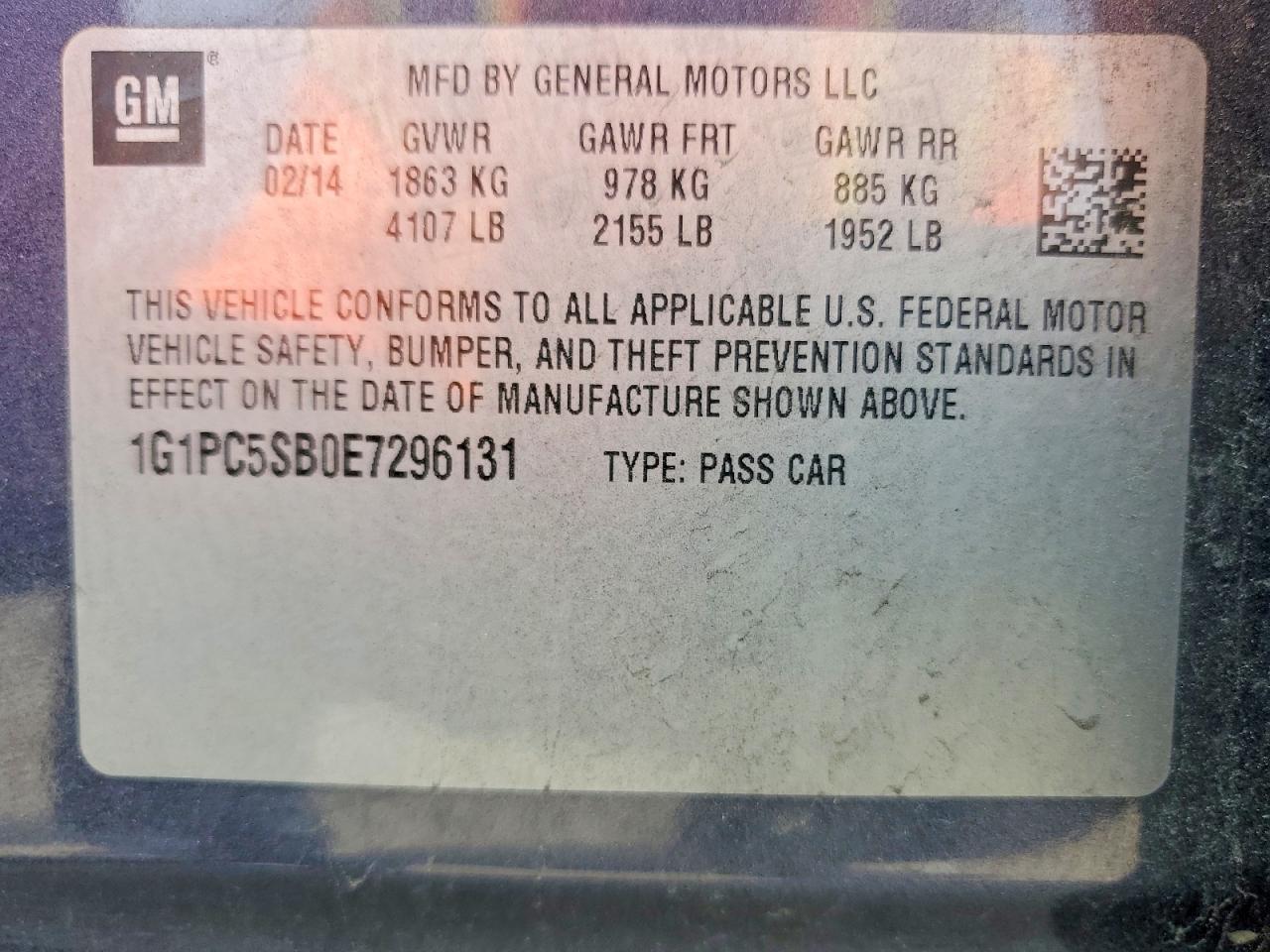 Chevrolet Cruze Lt