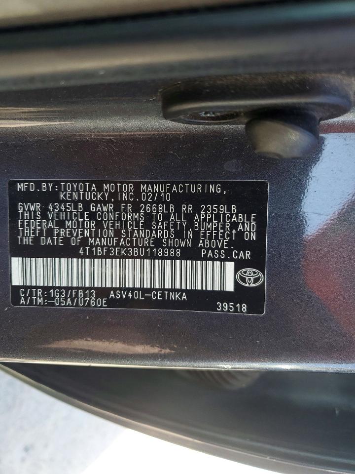 Toyota Camry Le