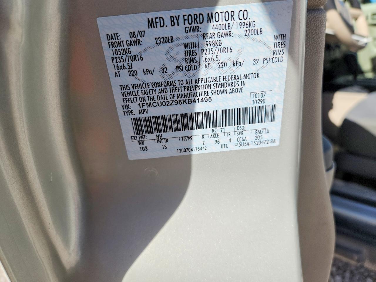 Ford Escape Xls