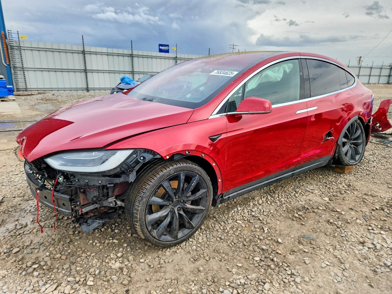 Salvage Tesla Model X Image
