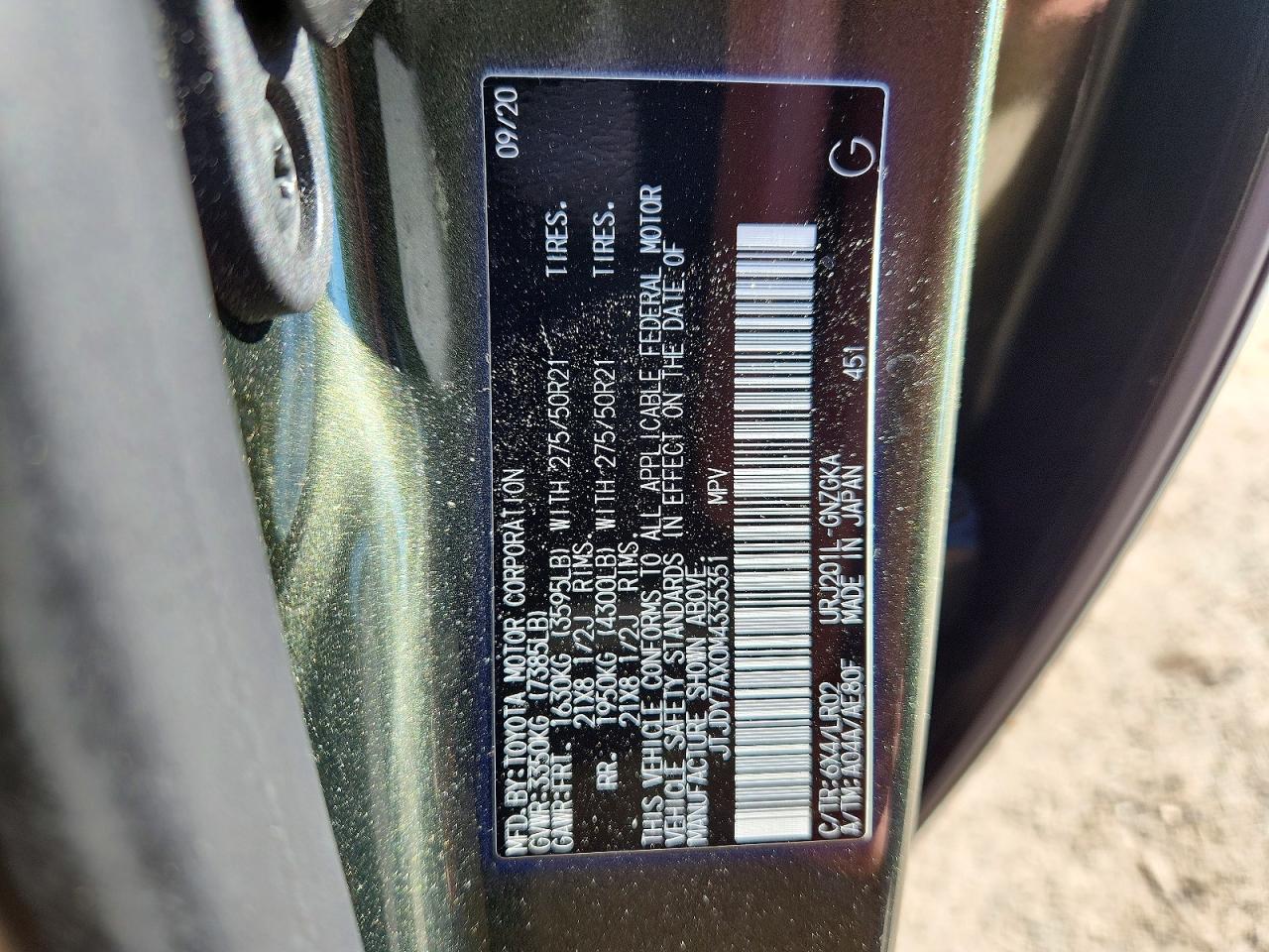 Lexus Lx 570 Thr Three-row