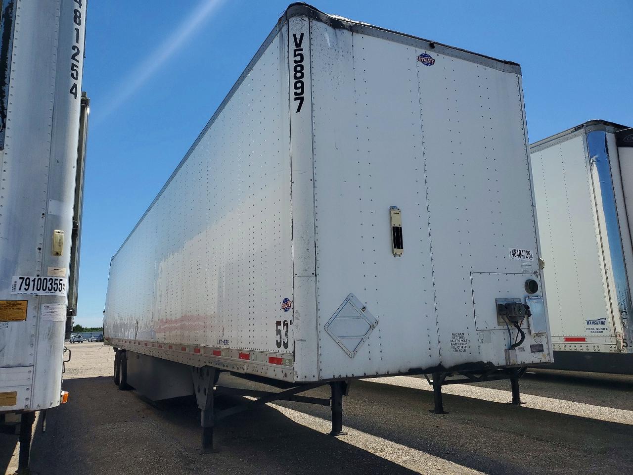 Salvage Utility Trailer Image