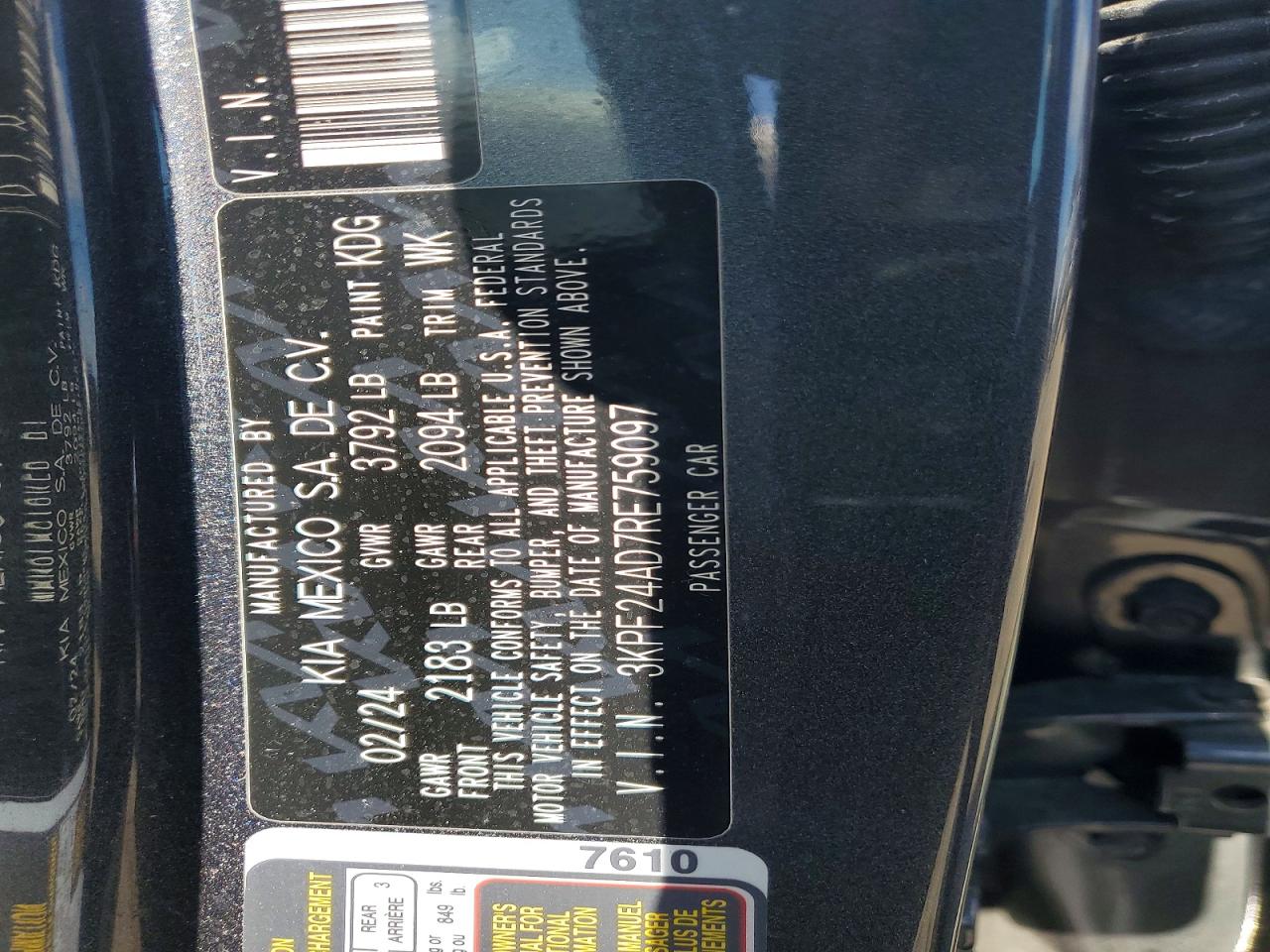 Kia Forte Lxs