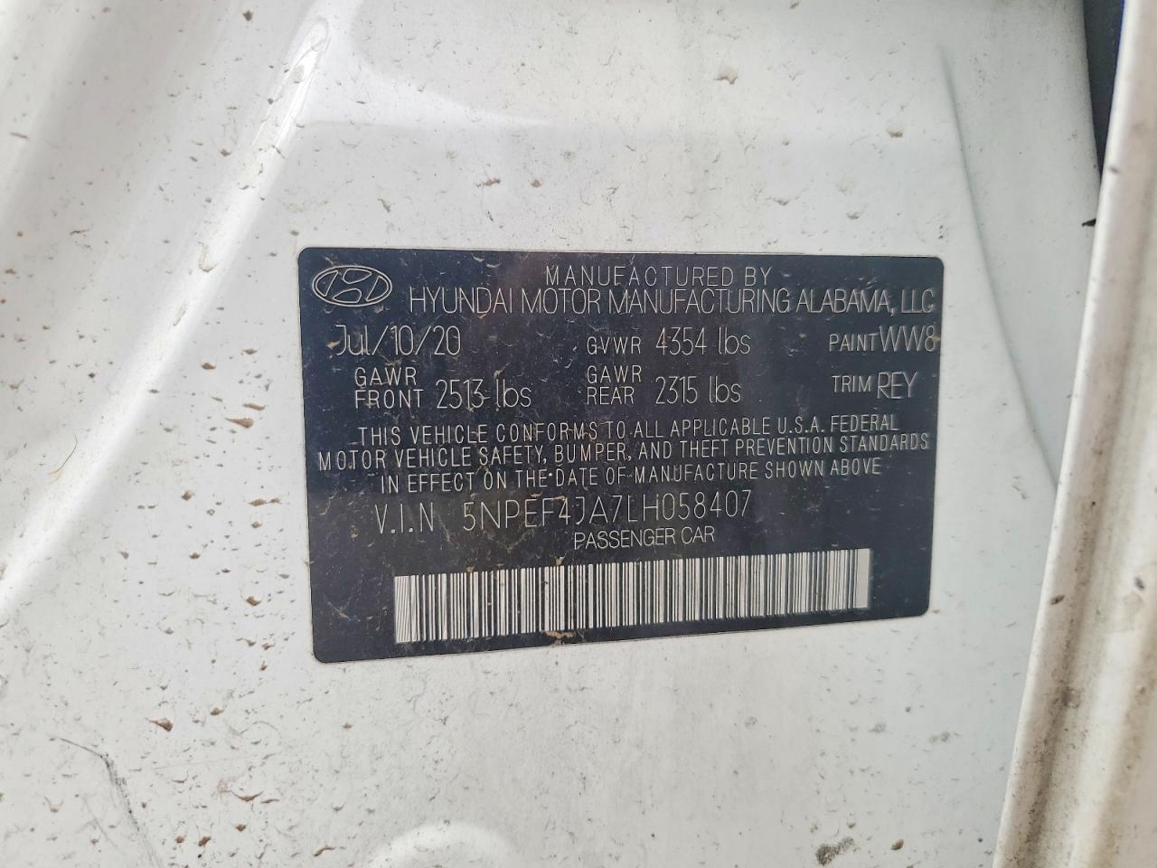 Hyundai SONATA Sel
