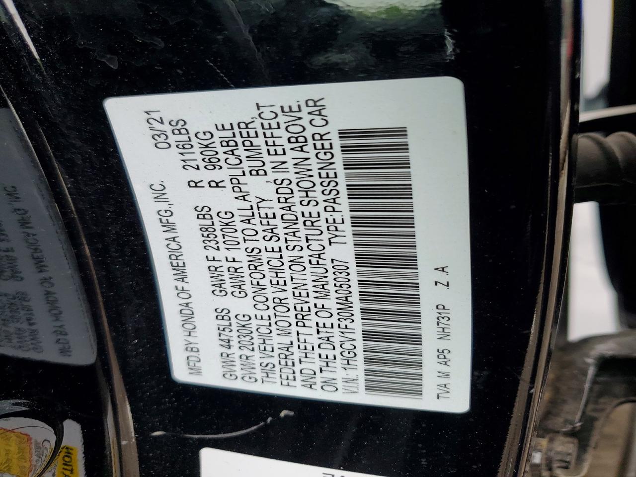 Honda Accord Sport