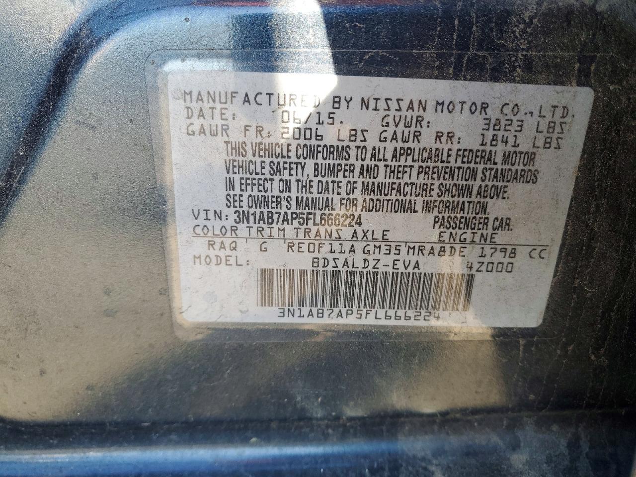 Nissan Sentra Sv