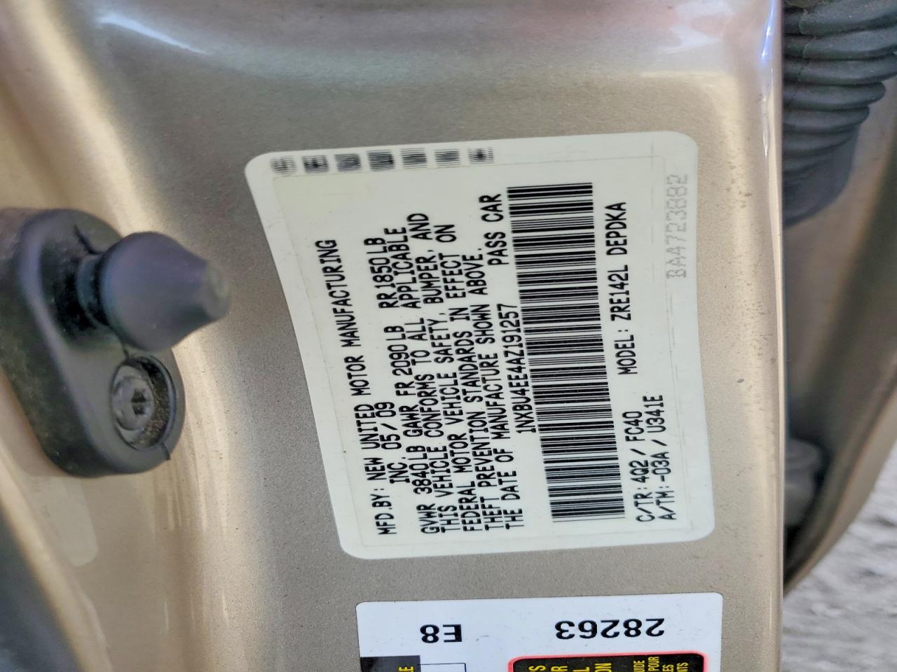 Toyota Corolla Le