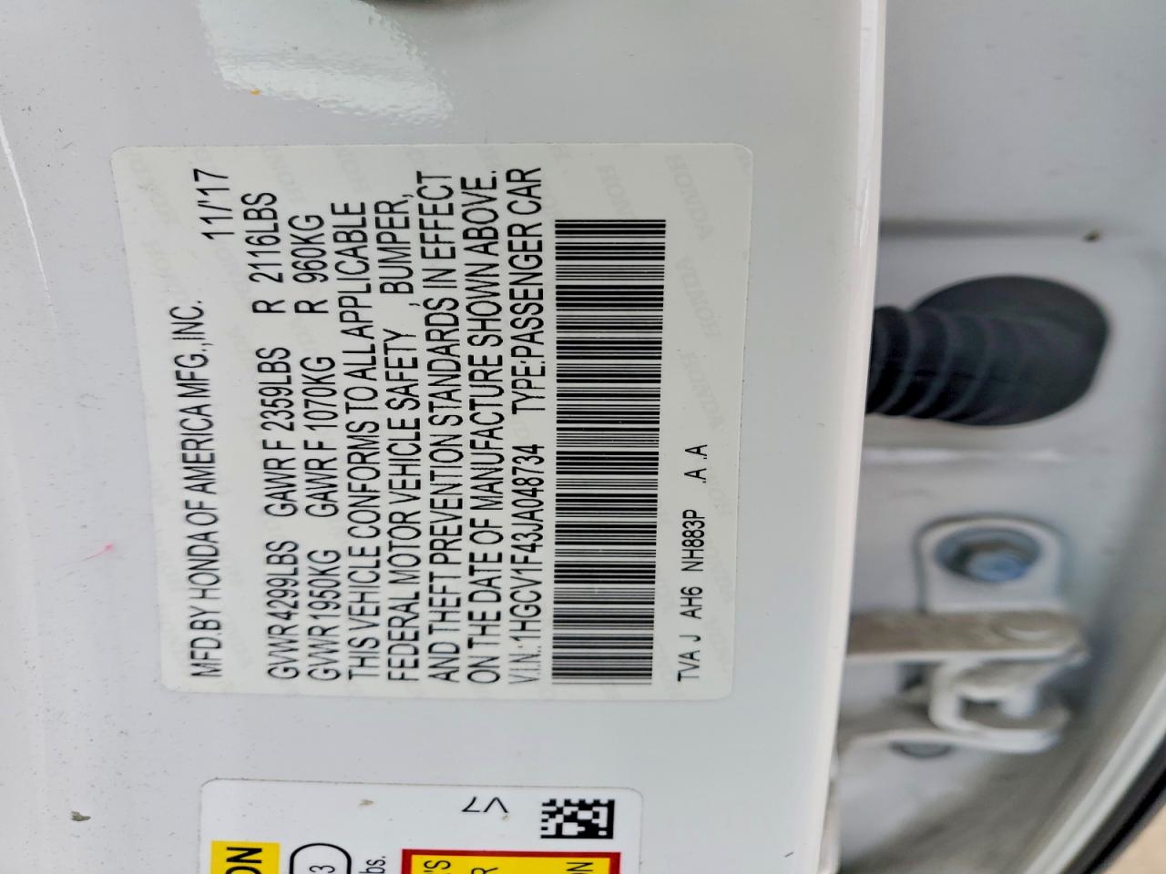 Honda Accord Ex