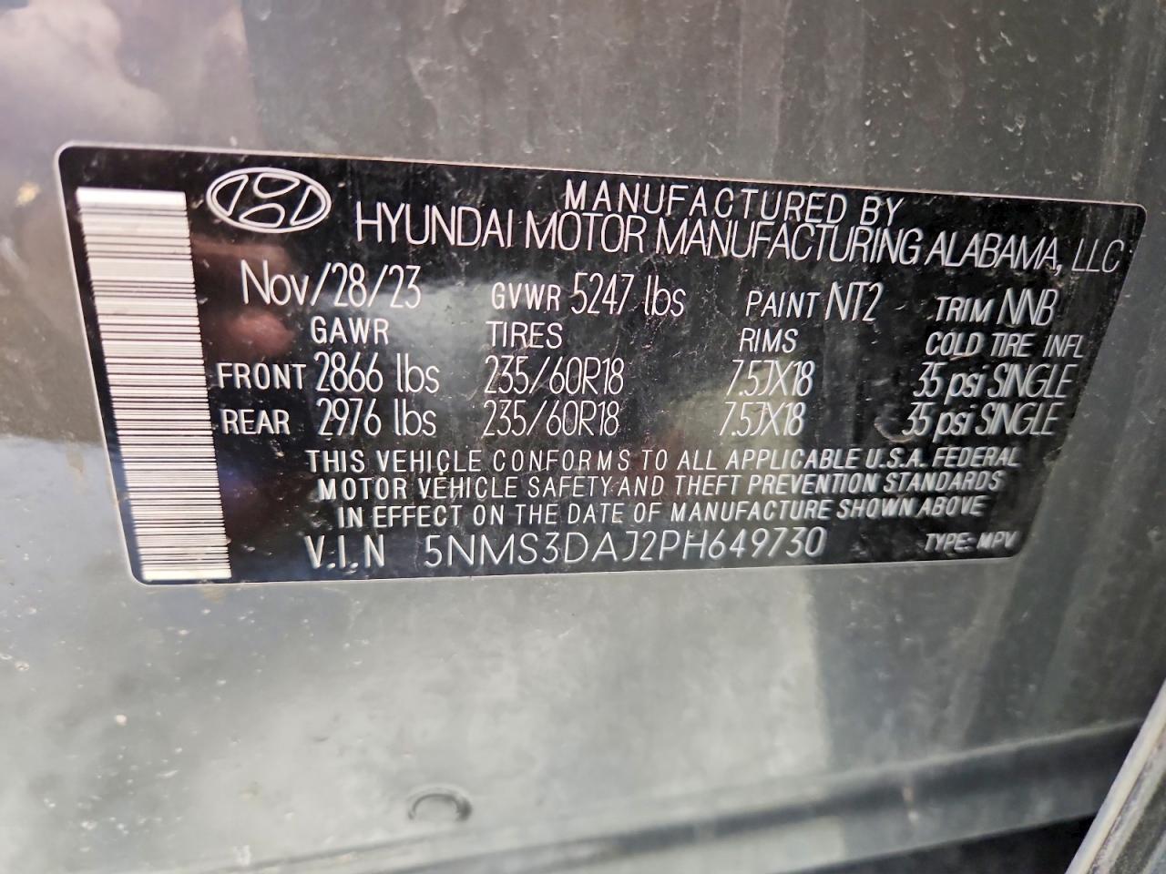 Hyundai SANTA FE Sel Premium