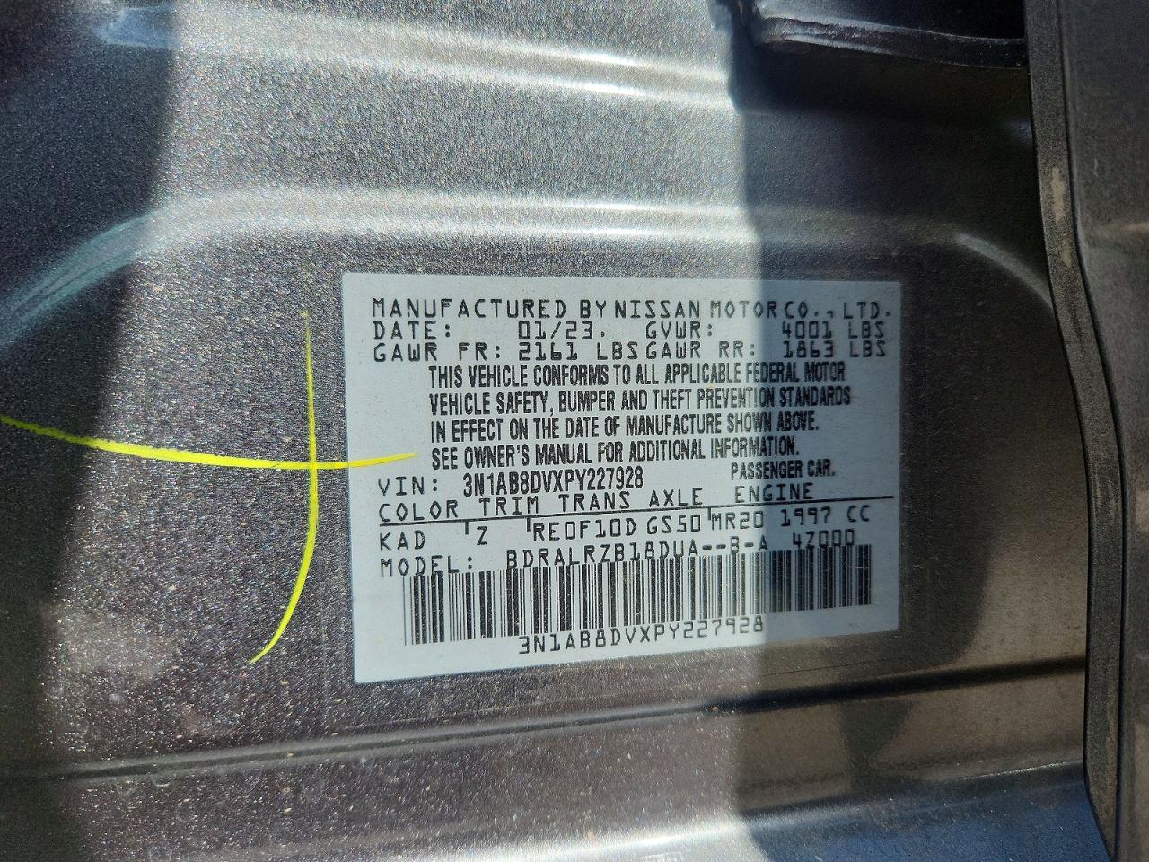 Nissan Sentra Sr
