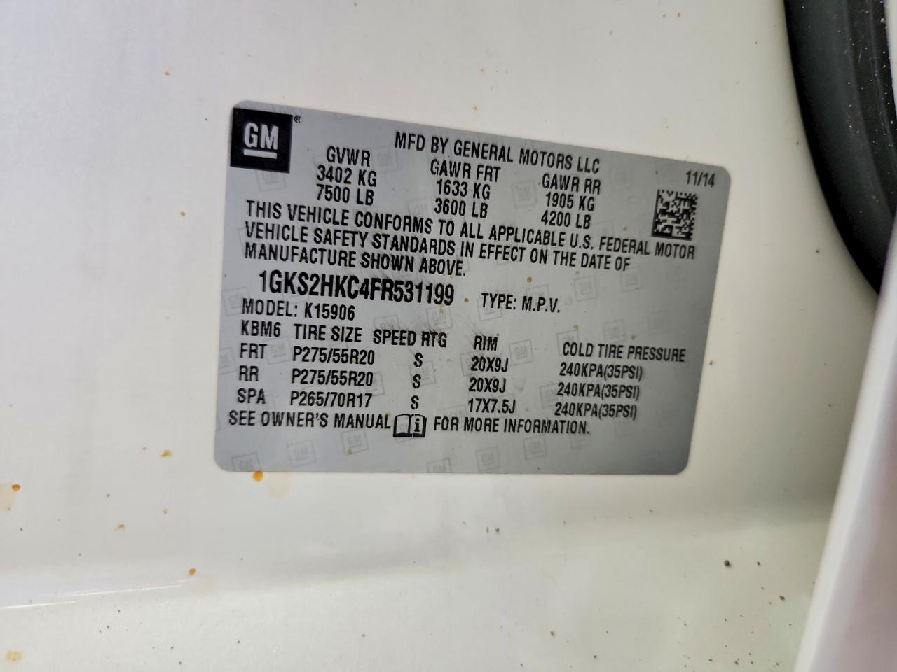 GMC Yukon K1500 Slt