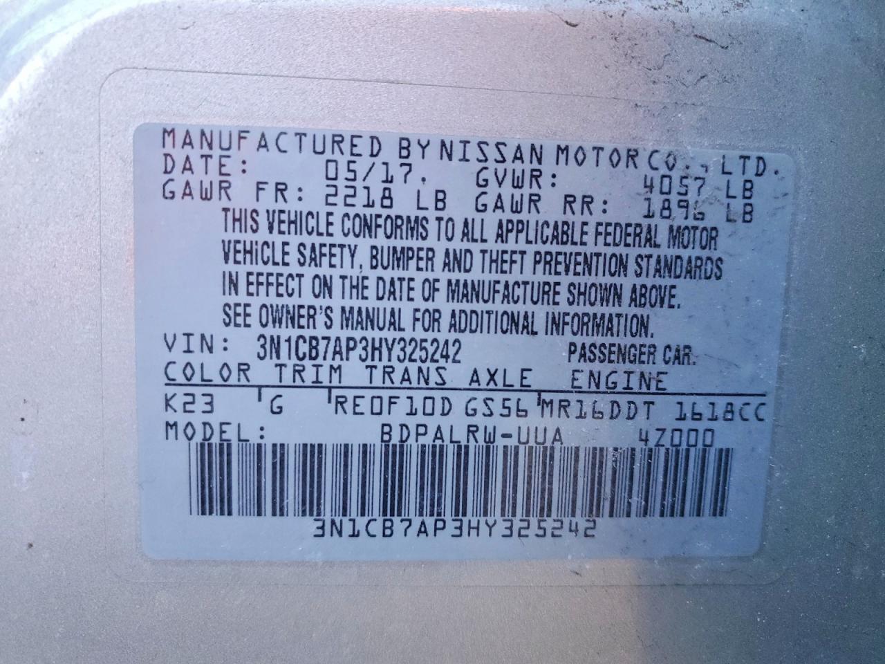 Nissan Sentra Sr Turbo